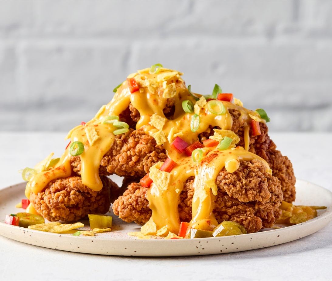 Gourmet fried chicken never tasted so good.