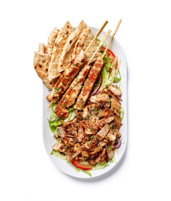 Tasty Greek classics featuring our supersoft handmade pitas.