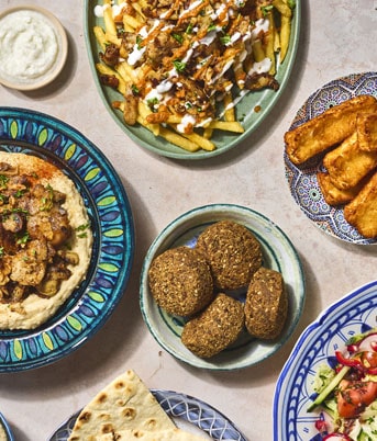 A feast from the middle east, delivered straight to your door.